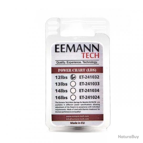 Eemann Tech Main Spring pour Beretta 92/96/98, Spring weight: 12 lbs
