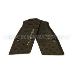 TONI SYSTEM GTFSVC Vibram Grips Short for Tanfoglio, NOIR