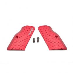 TONI SYSTEM GTFSVL Vibram Grips Long for Tanfoglio, ROUGE