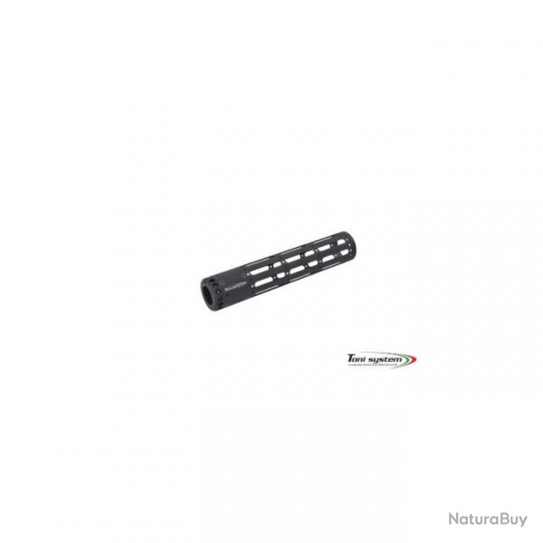 TONI SYSTEM RM3N Handguard 250 mm for AR15, Color: Silver