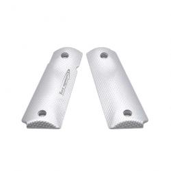 TONI SYSTEM G19113DL X3D Grips Long for 1911 & Clones, ARGENT