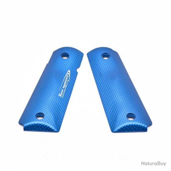 TONI SYSTEM G19113DL X3D Grips Long for 1911 & Clones, BLEU