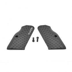 TONI SYSTEM GTFSVL Vibram Grips Long pour Tanfoglio, ARGENT