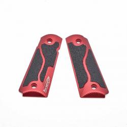 TONI SYSTEM G19113DL X3D Grips Long for 1911 & Clones, ROUGE