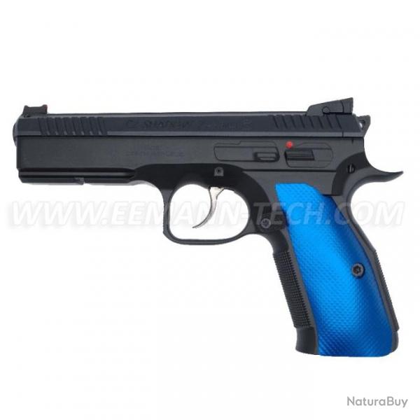 (OLD Design)TONI SYSTEM GCZ3D X3D Grips Long for CZ 75 SP-01, CZ SHADOW 2, Color: Green