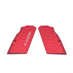 TONI SYSTEM GTVC for TANFOGLIO HC Short Grips - Vibram Grip , ROUGE