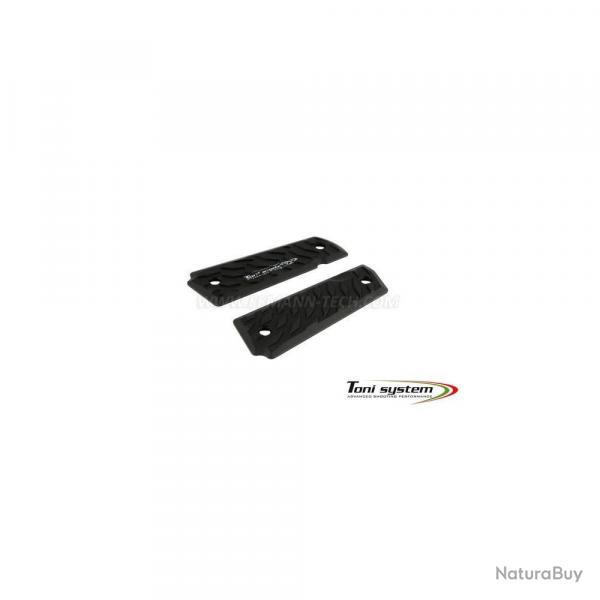 TONI SYSTEM G1911VL 1911 et clones Poignes longues -Vibram Grip , NOIR