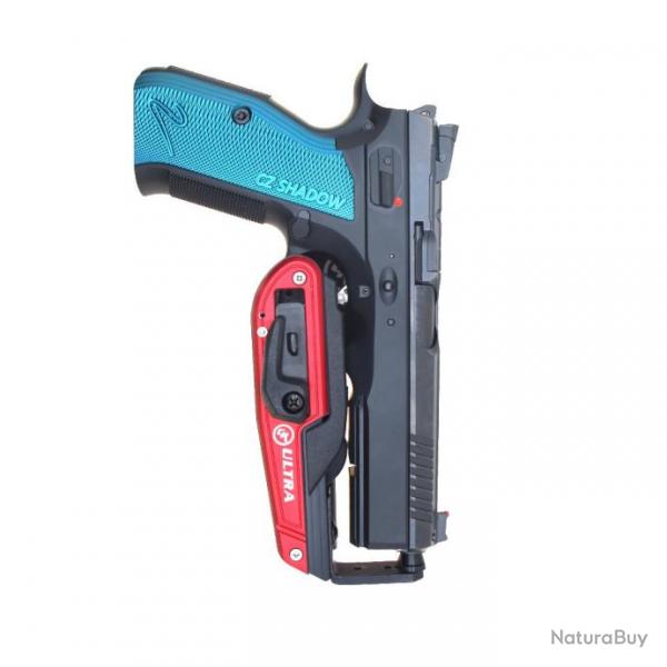 CR Speed Ultra Holster, BLEU, Version main : Main droite, Modle de pistolet : CZ Shadow 2