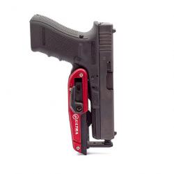 CR Speed Ultra Holster, ROUGE, Version main : Main droite, Modèle de pistolet : Glock 17