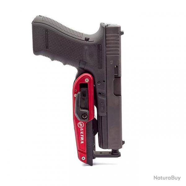 CR Speed Ultra Holster, ROUGE, Version main : Main droite, Modle de pistolet : Glock 17