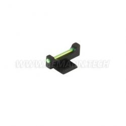 TONI SYSTEM MC Front Sight with Green Fiber Optic for 1911/2011, Diameter: 2 mm