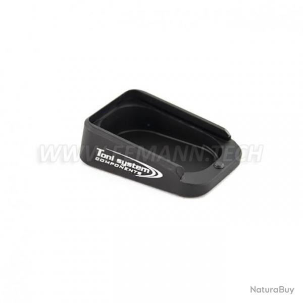 TONI SYSTEM PADCZTS1 Magazine Base Pad +1 round for CZ TS, Color: Silver