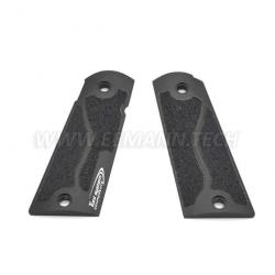 Toni System G19113DC X3D Short Grips for 1911, ARGENT