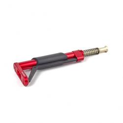 TONI SYSTEM CF9AR15 Fixed Stock 9 for AR15, Color: Red