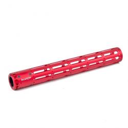TONI SYSTEM RM5N Handguard 372 mm for AR15, Color: Red