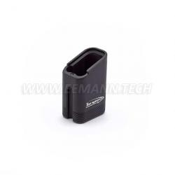 TONI SYSTEM PAD2166 Magazine Base Pad +8/9 rnd for Tanfoglio Small Frame, NOIR