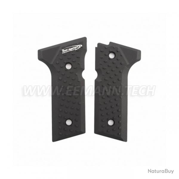 TONI SYSTEM GBM9A3V Vibram Grips for Beretta 92X Full Size, ARGENT