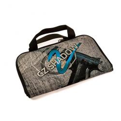 DED Pistol Bag CZ Shadow 2 Theme Gray, Pockets: With Pockets