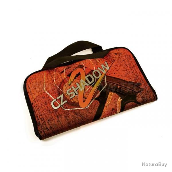 DED Pistol Bag CZ Shadow 2 Theme Orange, Pockets: With Pockets