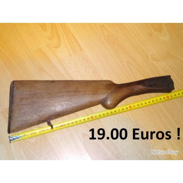 crosse fusil platines type lefaucheux avec plaque corne  19.00 Euros !- VENDU PAR JEPERCUTE (JO219)