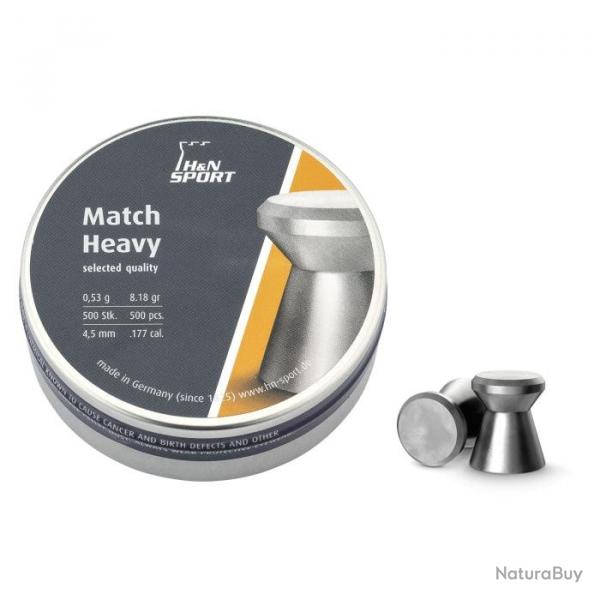 Plombs Match Heavy cal. 4,5 mm - Par 3