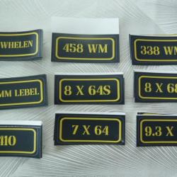 Stickers caisse à munition # 35 Whelen