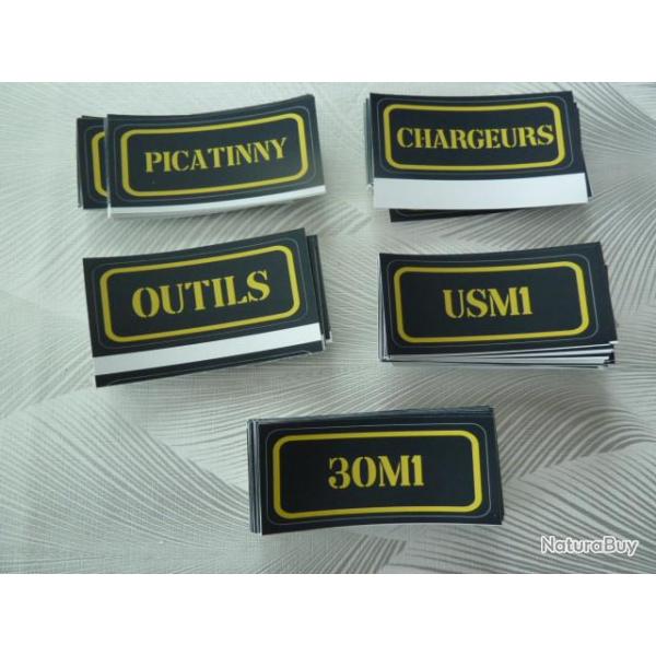 Stickers caisse  munition # usm1