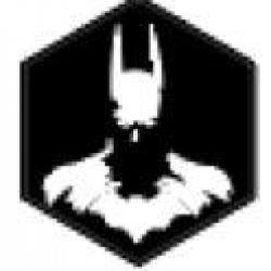 Patch Sentinel Gears Super Series - Bat Noir & Blanc