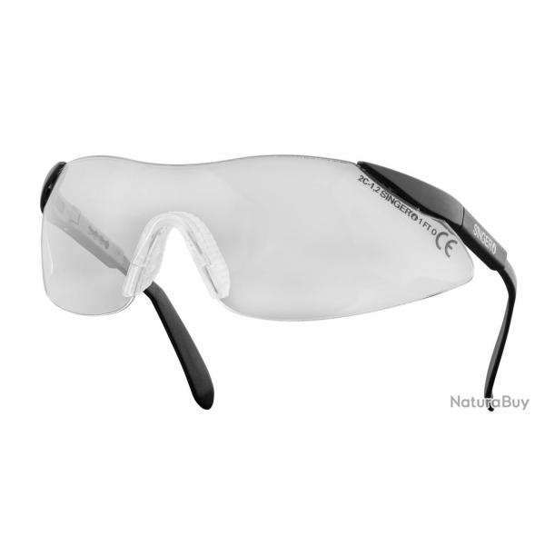 Lunettes  Branches Rglables Singer Safety avec Oculaire Translucide Antibue