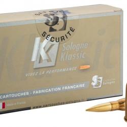 Munitions Sologne Klassic - Cal. 8x51R Lebel 195grs - Boîte de 20