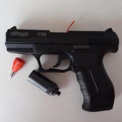 Fléchettes pointes pénétrantes pour embout Adaptateur gomm cogne du Pistolet d'alarme Walther P99