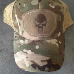 Casquette Punisher treillis beige 2