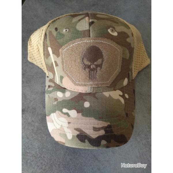 Casquette Punisher treillis beige 2