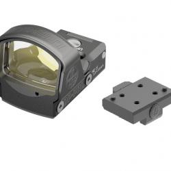 Point rouge LEUPOLD deltapoint pro reflex right mt.2.5moa dot avec embase weaver