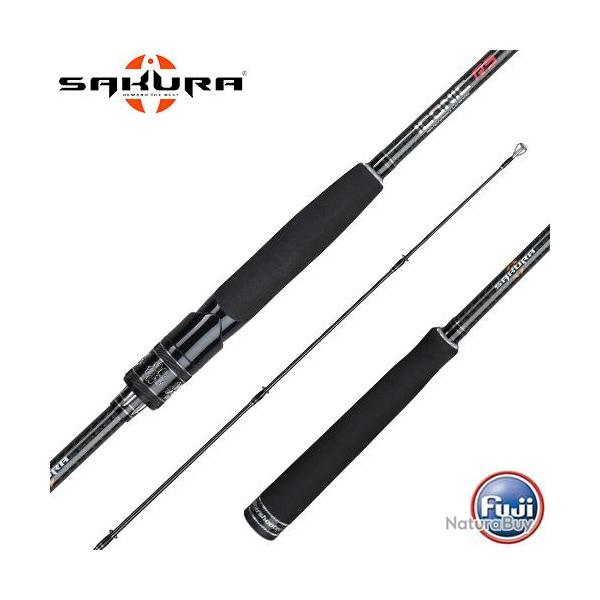 Canne Spinning Sakura Iconic RS - 802 ML+ - Distance Finesse - 2.44 m - 5-15 g