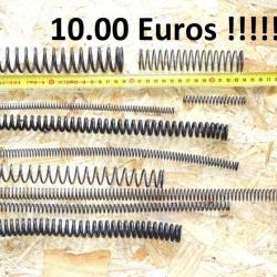 LOT de ressorts divers fusil / carabine 4.5 à 10.00 Euros !!!!!! - VENDU PAR JEPERCUTE (JO230)