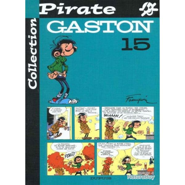 Gaston Lagaffe 15 collection pirate