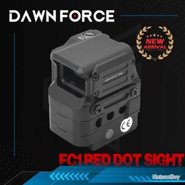 DawnForce Viseur Holographique FC1 BK - LIVRAISON GRATUITE !