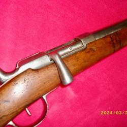 Fusil CHASSEPOT 1866 transformé chasse calibre 12