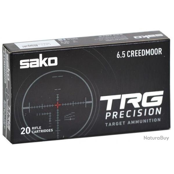 Boite de 20 munitions Sako 6.5 creedmoor - TRG Prcision - 136 grains