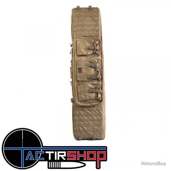 Drag Bag Aim Scout 50 Tan pour carabine tactique de 125 cm maximum