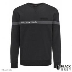 Sweat-shirt BLACKGREY SÉCURITÉ PRIVÉE conforme décret READY 24 XS