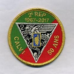 2° Rgt. Etranger Parachutistes. 1967-2017. Calvi 50 ans. Corse. Légion (L117)