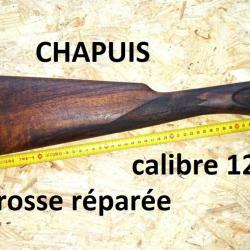 crosse + plaque bois fusil CHAPUIS réparée à 19.00 Euros !!!!!! - VENDU PAR JEPERCUTE (JO234)