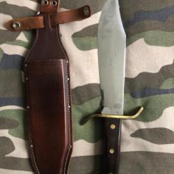 Couteau US Western Cutlery W49 Bowie knife 1978 parfait état