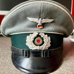 Casquette Allemande WW2 Wehrmacht