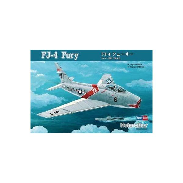 Maquette  monter - FJ-4 Fury 1/48 | Hobby boss (0000 3307)