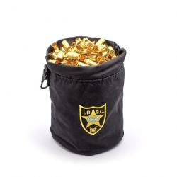 Pochette en laiton pour munitions avec logo IPSC Shield