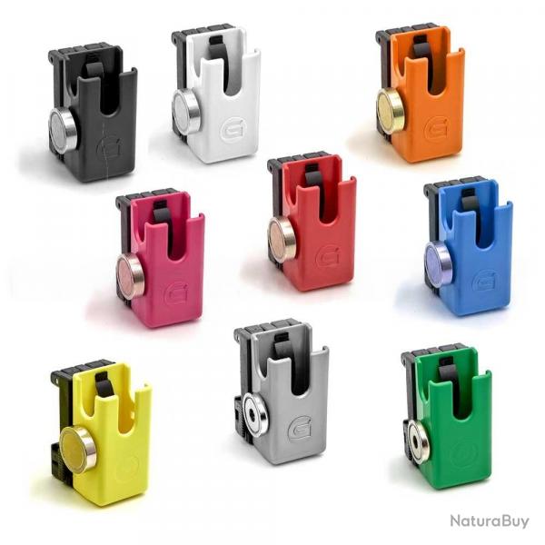 Pochette pour magazines Ghost 360 CLIP D avec aimant, JAUNE