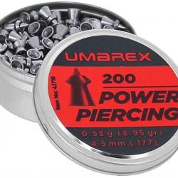 Plombs Power Piercing 4.5mm 8.95gr Umarex